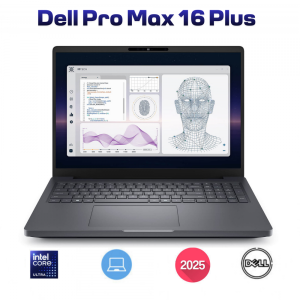 Dell Pro Max 16 Plus MB16250 2025 (Core Ultra 7 265HX, 32GB, 512GB, RTX PRO 3000 12GB, 16 FHD+)