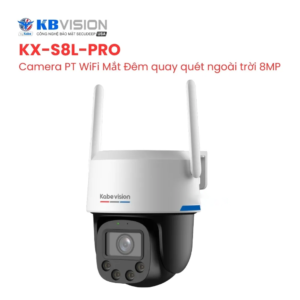 Camera PT WiFi quay quét 8MP KBVISION KX-S8L-PRO