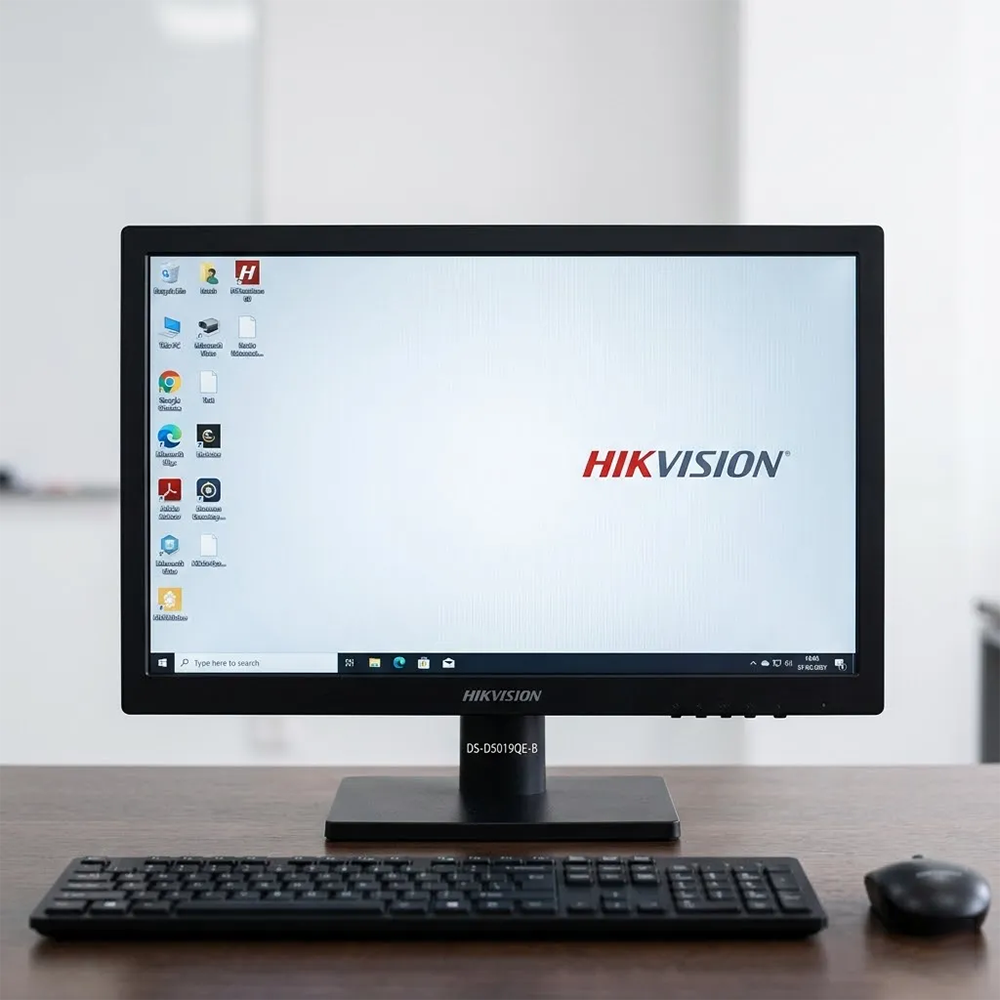 Màn hình máy tính 18.5inch Hikvision DS-D5019QE-B - Ảnh 2
