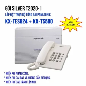 Lắp đặt trọn bộ tổng đài nội bộ Panasonic (SILVER T2020-1)