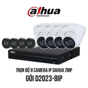 Trọn bộ 4 camera IP Dahua 2MP giá rẻ [D2023-4IP]