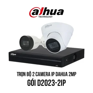 Trọn bộ 3 camera IP Hikvision 2MP giá rẻ [H2023-3IP]